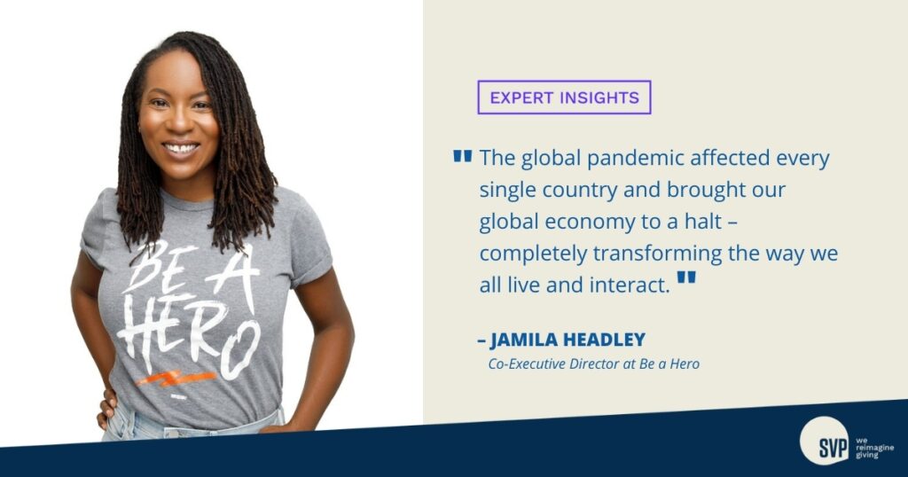 Jamila Headley discusses how the global pandemic completely transformed the way we all live and interact. 