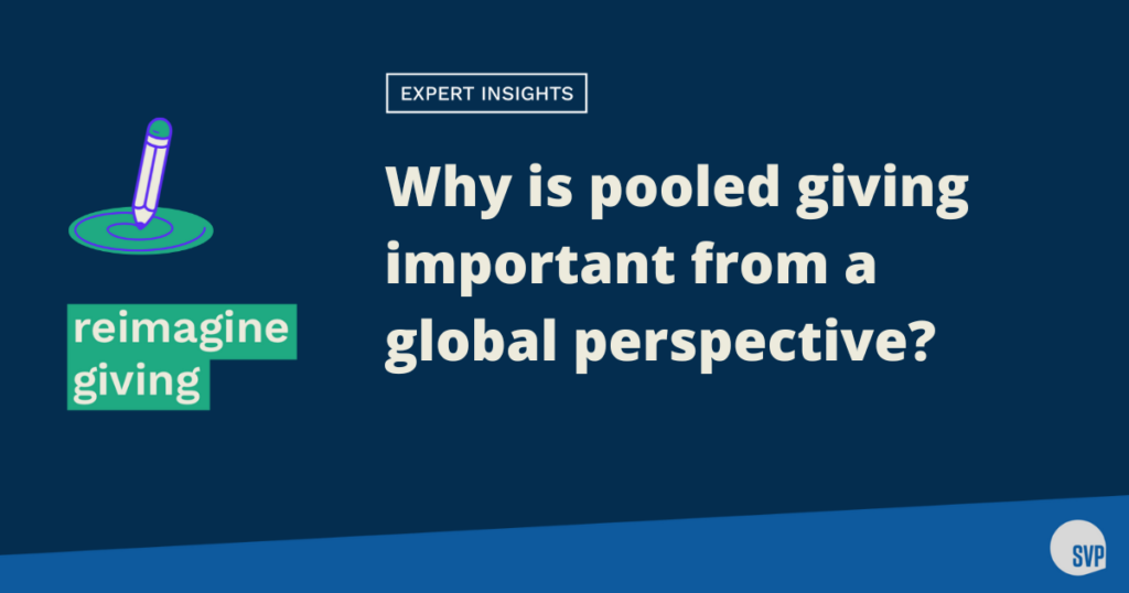 Why is pooled giving important from a global perspective?